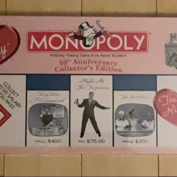 NEW - sealed -I love Lucy 50th anniversary monopoly - NEW never opened - Picture 3 of 3